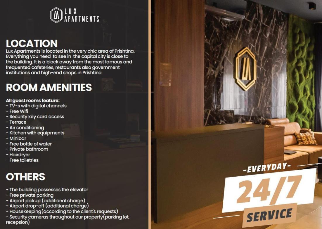 Lux Apartments Prishtinë Luaran gambar